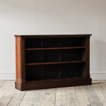 Mid 19th Century Rosewood Open Bookcase c1840