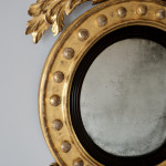 Regency Gilt Convex Mirror c1820