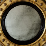 Regency Gilt Convex Mirror c1820