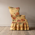 Huge George III wingback armchair