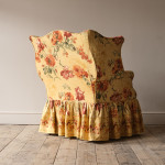 Huge George III wingback armchair