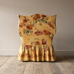 Huge George III wingback armchair