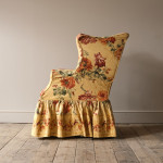 Huge George III wingback armchair