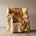 Huge George III wingback armchair