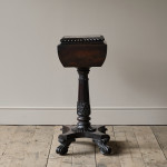 Antique regency William IV rosewood teapoy