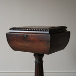 Antique regency William IV rosewood teapoy