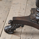 Antique regency William IV rosewood teapoy