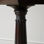 Antique regency William IV rosewood teapoy