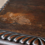 Antique regency William IV rosewood teapoy