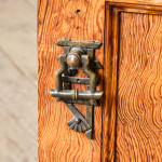 19th Century Gothic Revival Oregon Pine Pot Cupboard
