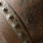 Large 19th Century Copper Planter Log Bin