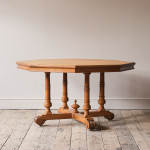 19th Century Oak Octagonal Centre Table