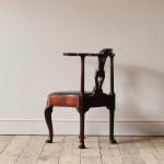 George II Mahogany corner Chair c1750