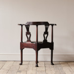 George II Mahogany corner Chair c1750