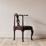 George II Mahogany corner Chair c1750