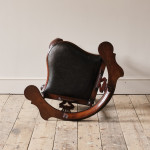 George II Mahogany corner Chair c1750