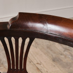 George II Mahogany corner Chair c1750