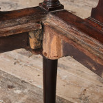 George II Mahogany corner Chair c1750