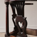 George II Mahogany corner Chair c1750