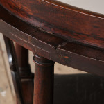 George II Mahogany corner Chair c1750