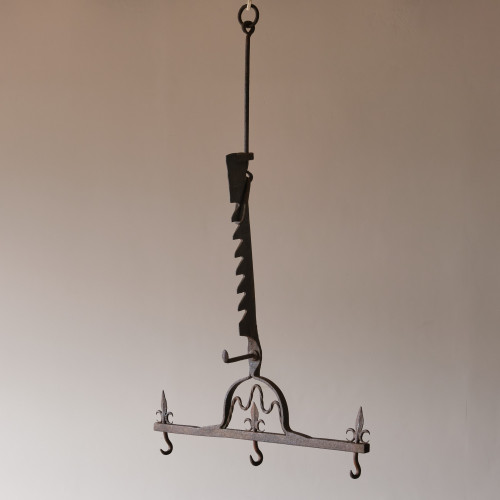 18th Century Wrought Iron Chimney Jack