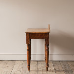 19th Century Pine Console Table in Original Paint.