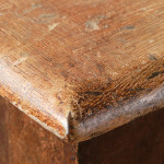 19th Century Pine Console Table in Original Paint.