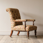 Mid 19th Century Miles & Edwards open armchair