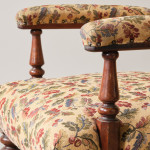 Mid 19th Century Miles & Edwards open armchair