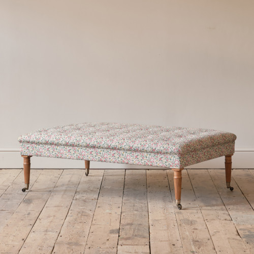 Large country house footstool coffee table