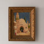 Pair of Naïve Paintings of old Bagdad