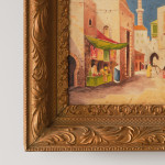 Pair of Naïve Paintings of old Bagdad