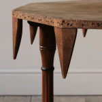 19th century aesthetic movement side table by H Ogden of Manchester.