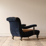 19th century Country House Carpet Open Armchair by CVS