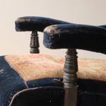 19th century Country House Carpet Open Armchair by CVS