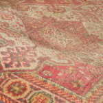 19th century Country House Carpet Open Armchair by CVS