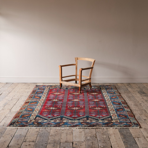 Large Vintage Shirvan Tribal Rug