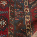 Large Vintage Shirvan Tribal Rug