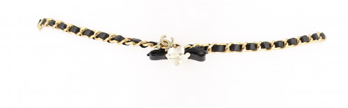 Chanel White Flower Belt