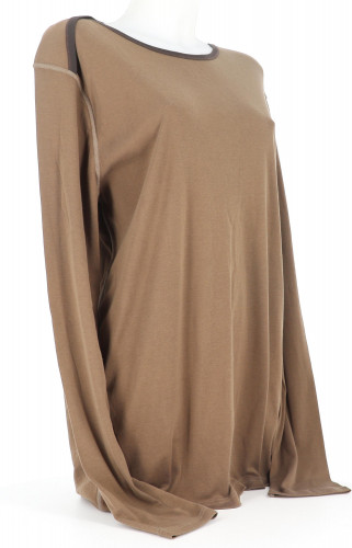 Louis Vuitton Brown long sleeve T-shirt