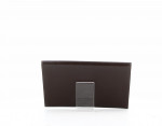 Hermes Brown Box Leather Rio Clutch