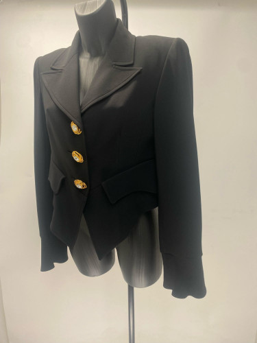Christian Lacroix Black Crop Jacket