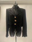 Christian Lacroix Black Crop Jacket