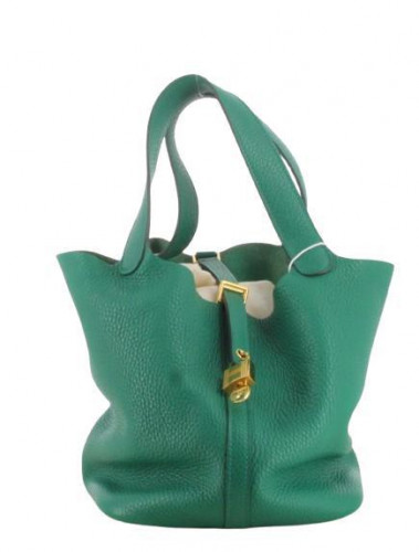 Hermès 2018 Green Picotin 22