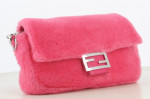 Fendi Pink Fur Baguette