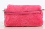 Fendi Pink Fur Baguette
