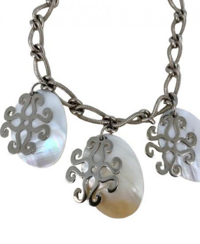 Salvatore Ferragamo Silver Necklace