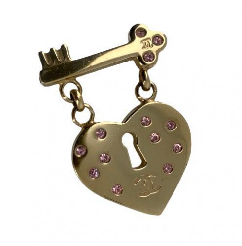 Chanel Heart Brooch