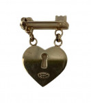 Chanel Heart Brooch