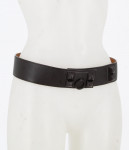 Hermes Cocoa Leather Belt